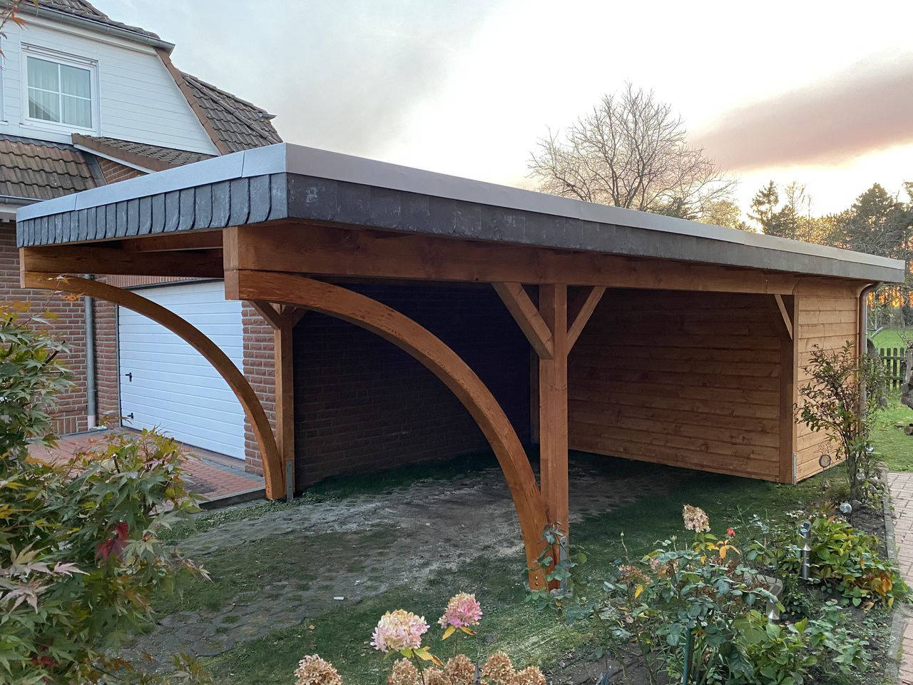 Holz Carport Aus Polen Schnelle Umsetzung Und G Nstiges Angebot